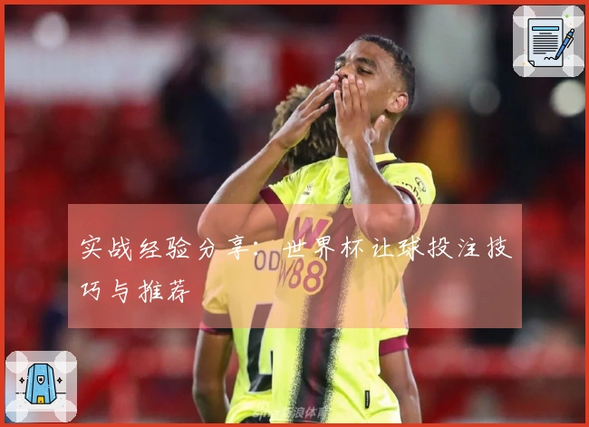 实战经验分享：世界杯让球投注技巧与推荐