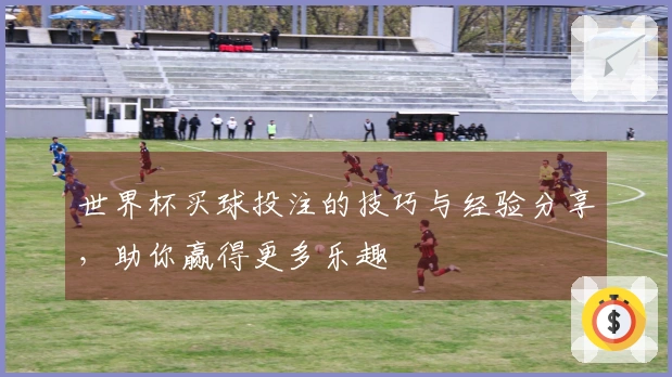 世界杯买球投注的技巧与经验分享，助你赢得更多乐趣